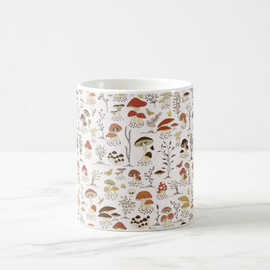 Weibliche Holzpolstermuster Kaffeetasse (Mittel)