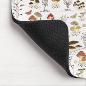 Weibliche Holzpolstermuster Mousepad (Ecke)