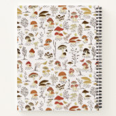 Weibliche Holzpolstermuster Notizblock (Rückseite)