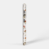 Weibliche Holzpolstermuster Samsung Galaxy Hülle (Rechte Seite)