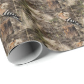 Weibliche Hoopoe auf Trunk Geschenkpapier (Rolleneckpunkt)
