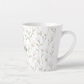 Weibliche hübsche rosafarbene Blüten Milchtasse (Rechts)