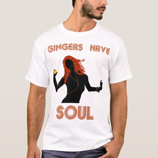 Weibliche Ingwer haben Soul T-Shirt (Vorderseite)