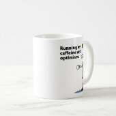 weibliche Kaffeetrinkerin Kaffeetasse (VorderseiteRechts)