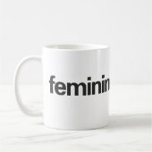 Weibliche KollektivTasse Kaffeetasse (Links)