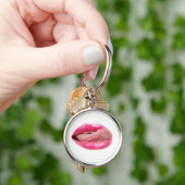 Weibliche Lippen Schlüsselanhänger (Hand)