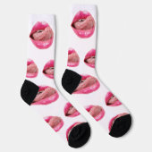 Weibliche Lippen Socken (Rechts)