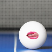 Weibliche Lippen Tischtennisball (Netto)