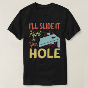 Weibliche Maislocher Männer, Cooler Maislochspiele T-Shirt