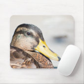 Weibliche Mallard Mousepad (Mit Mouse)