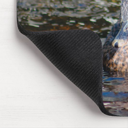 Weibliche Mallard Mousepad (Ecke)