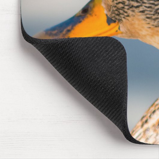 Weibliche Mallard Mousepad (Ecke)
