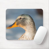 Weibliche Mallard Mousepad (Mit Mouse)