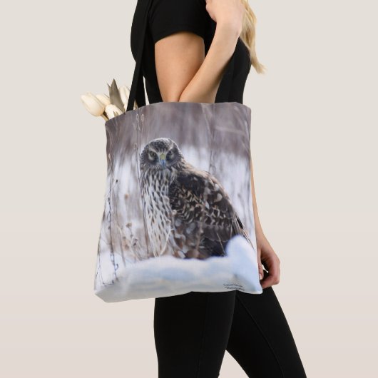 Weibliche Northern Harrier Tasche (Von Nahem)