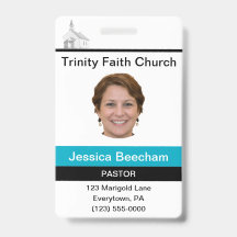 Weibliche Pastorin Benutzerdefiniert