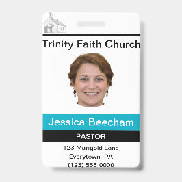 Weibliche Pfarrer Ausweis