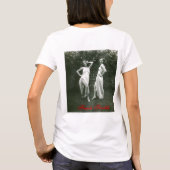 Weibliche Problemrückseite T-Shirt (Rückseite)