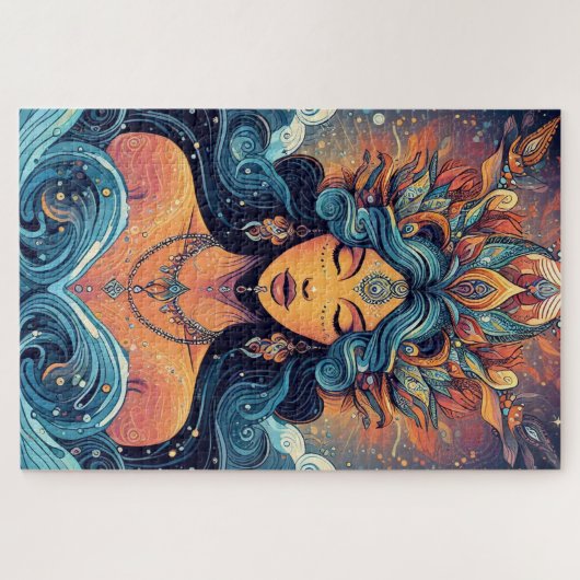 Weibliche Puzzle (Horizontal)