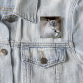 Weibliche Ragdoll-Katze Button (Beispiel)