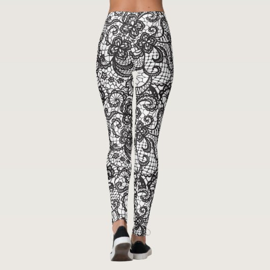 weibliche Reiterart der Häkelarbeit-Leggings Leggings (Rückseite)