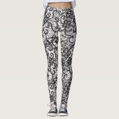 weibliche Reiterart der Häkelarbeit-Leggings Leggings (Vorderseite)