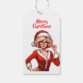 Weibliche Santa Geschenkanhänger