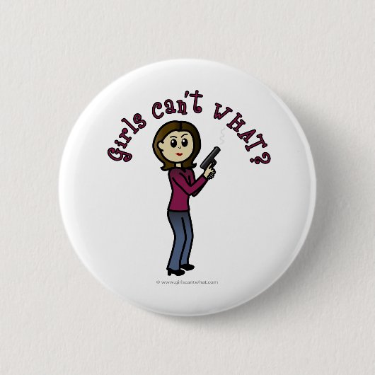 Weibliche Scharpschoten Button (Vorderseite)