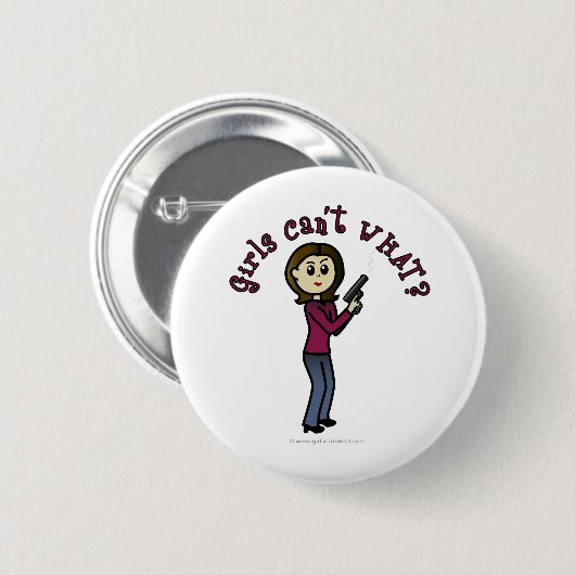 Weibliche Scharpschoten Button (Vorne & Hinten)