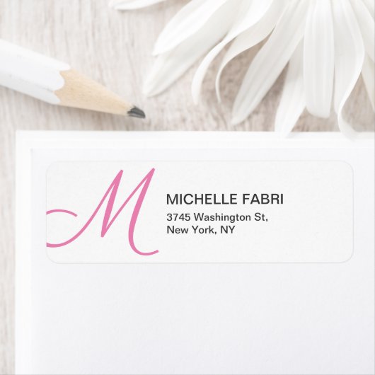 Weibliche Schiebetüren Weißes Monogramm Modernes S (Insitu)