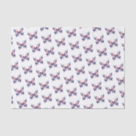 Weibliche Schmetterlinge Seidenpapier