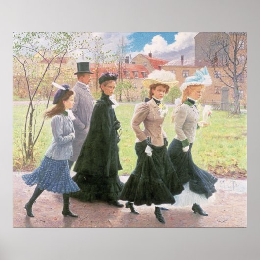 Weibliche Schülerinnen zur Bestätigung Poster (Vorne)