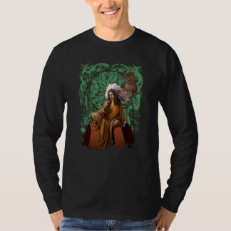 Weibliche Shaman mit Hitze| Traumfänger T-Shirt