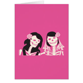 Weibliche Skeleton Paare