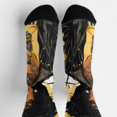 weibliche Socken, städtische Schönheit, Grafitti,  Socken (Oben)