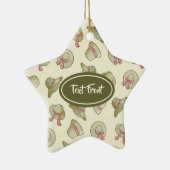 Weibliche Sommerhats gelb Keramik Ornament (Rechts)