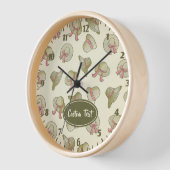 Weibliche Sommerhats gelb Uhr (Winkel)