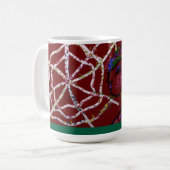 Weibliche Spinne Pharao  Kaffeetasse (Vorderseite Links)