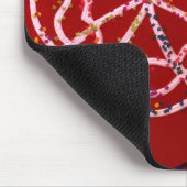 Weibliche Spinne Pharao Mousepad (Ecke)