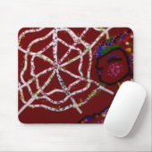 Weibliche Spinne Pharaonin Mousepad (Mit Mouse)