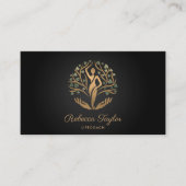 weibliche spirituelle Frau Leben Coach Baum des Le Visitenkarte (Vorderseite)