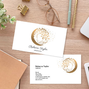 weibliche spirituelle Frau Leben Coach Baum des Le Visitenkarte