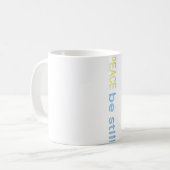 Weibliche Stille gleicht Schwarzen Leben Ma Kaffeetasse (Vorderseite Links)