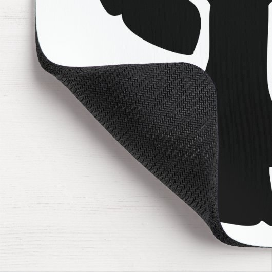 Weibliche Symbolsolidaritätshand Mousepad (Ecke)