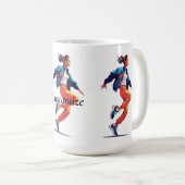 Weibliche Tänzerin Hip Hop Thunder_Cove Kaffeetasse (VorderseiteRechts)