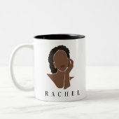 Weibliche Tasse Moderne Minimalistische Tasse (Links)