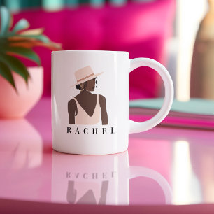 Weibliche Tasse Moderne Minimalistische Tasse