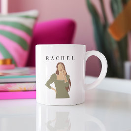 Weibliche Tasse Moderne Minimalistische Tasse