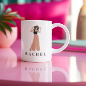 Weibliche Tasse Moderne Minimalistische Tasse