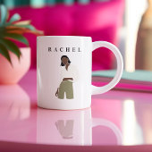 Weibliche Tasse Moderne Minimalistische Tasse