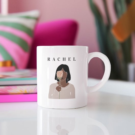 Weibliche Tasse Moderne Minimalistische Tasse